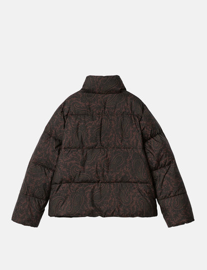 Damen-Springfield-Jacke (Paisley-Muster) – Buckeye Brown