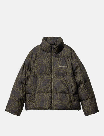 Springfield Damenjacke (Paisley-Print) – Pflanzengrün