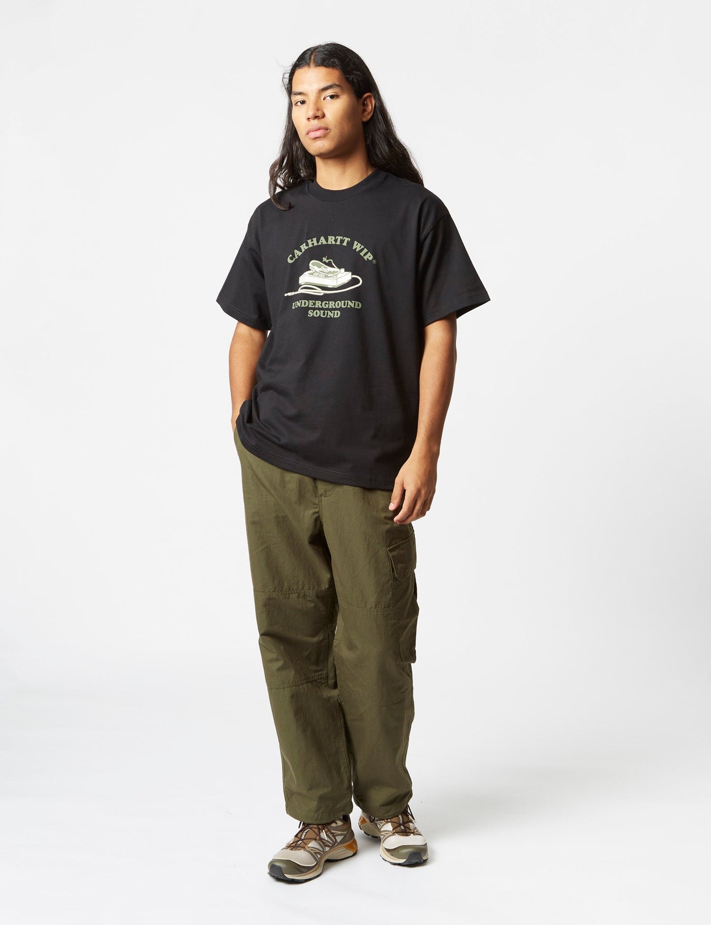 Underground Sound T-Shirt (Bio) - Schwarz