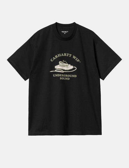 Underground Sound T-Shirt (Bio) - Schwarz