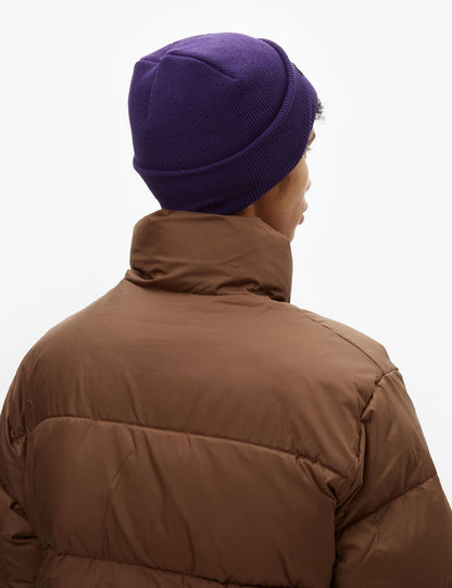 Onyx Beanie-Mütze - Tyrianblau