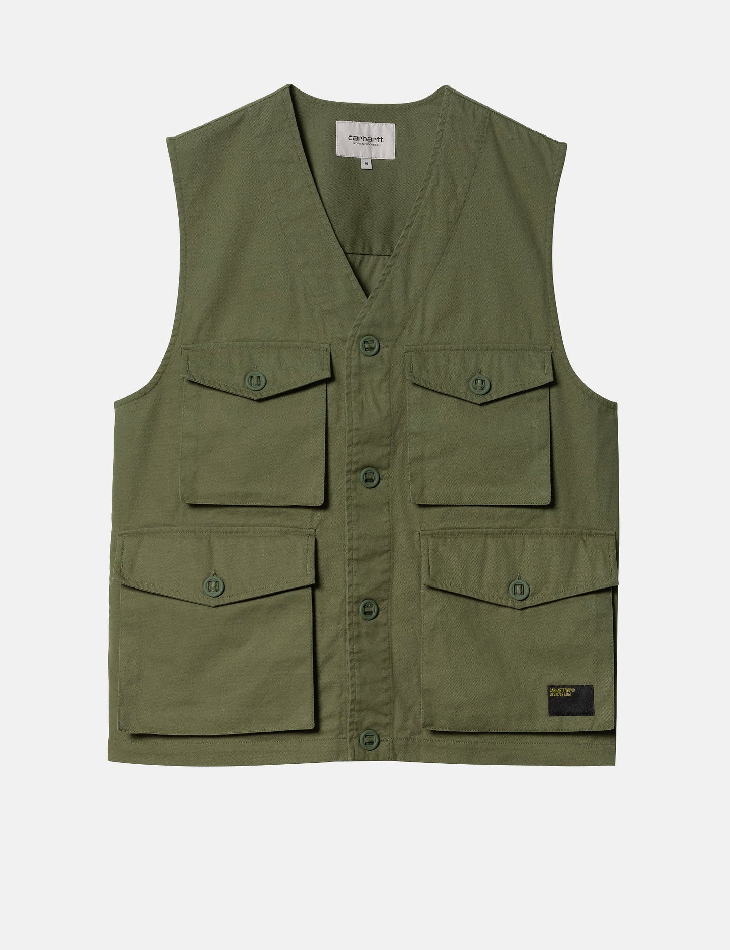 Unity Weste - Dundee Green Heavy Enzyme Wash