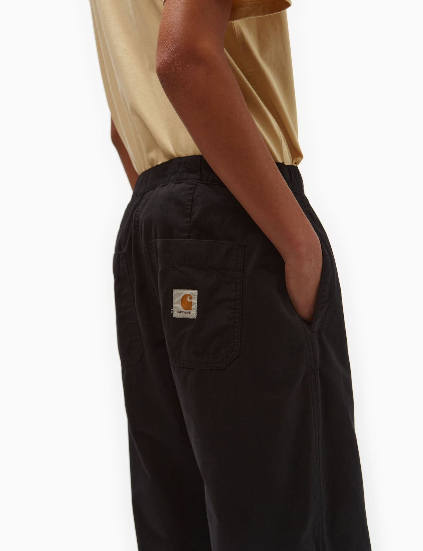 Judd Pant - Schwarz Garment Dyed