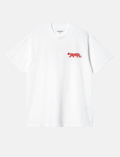 Rocky T-Shirt (locker sitzend) – Weiß