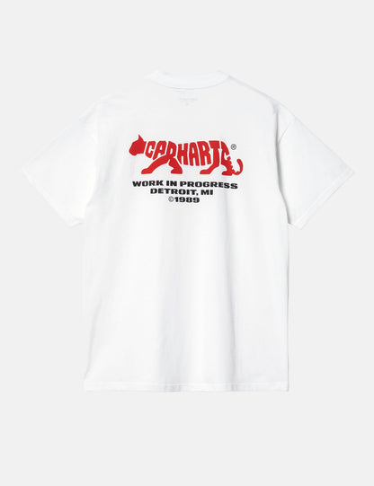 Rocky T-Shirt (locker sitzend) – Weiß