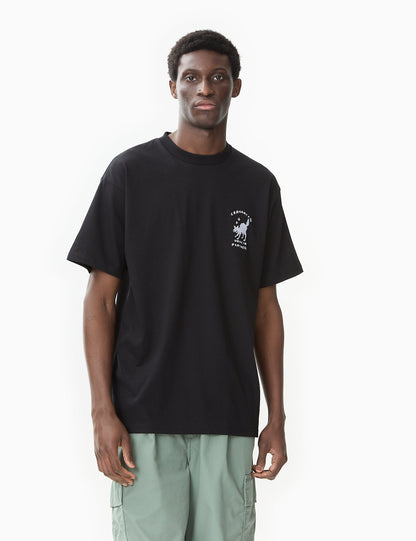 Icons T-Shirt (locker geschnitten) – Schwarz/Weiß