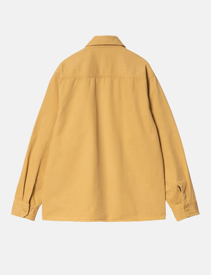 Rainer Overshirt – Sonnengelb Stückgefärbt