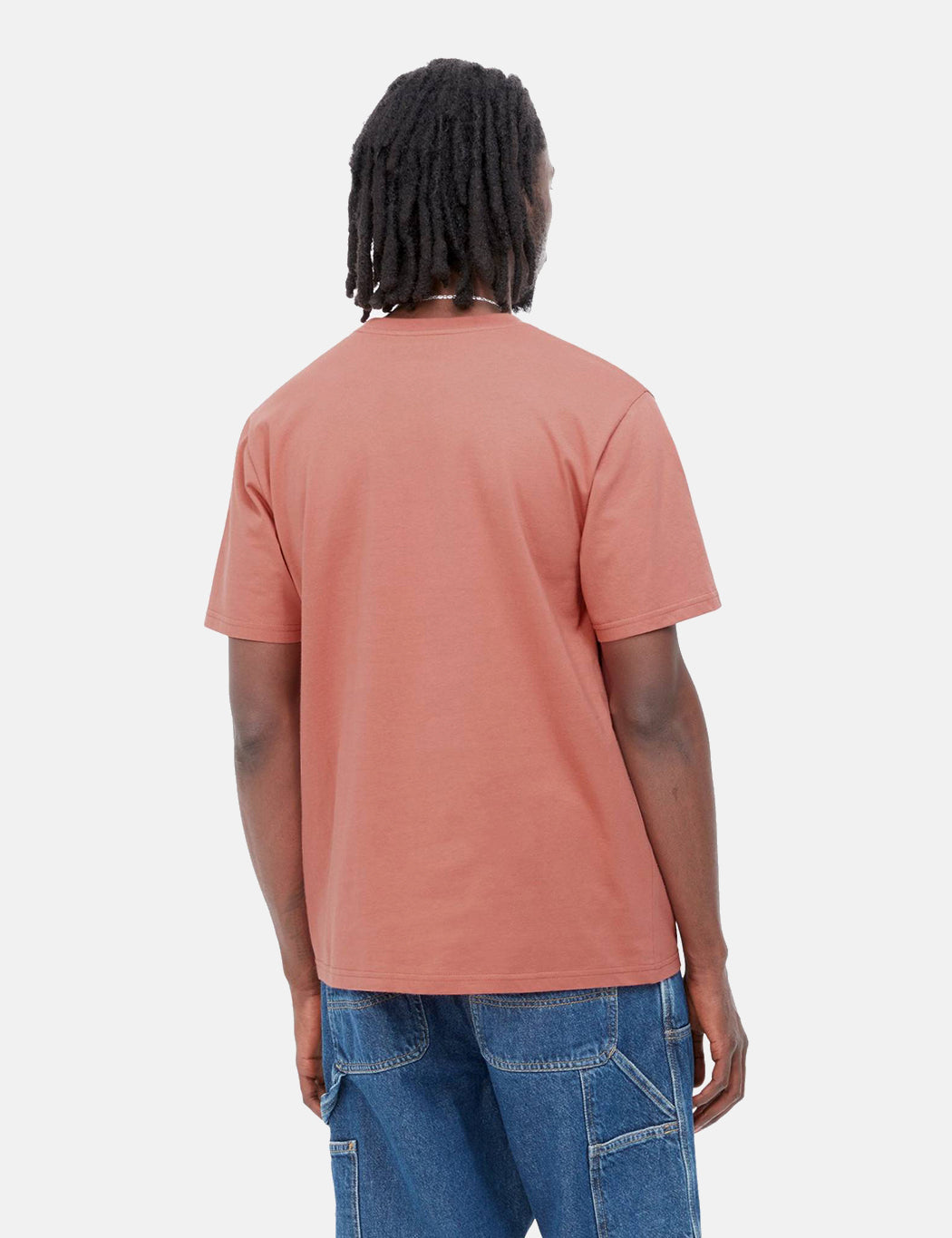 Taschen-T-Shirt – Nebelrosa