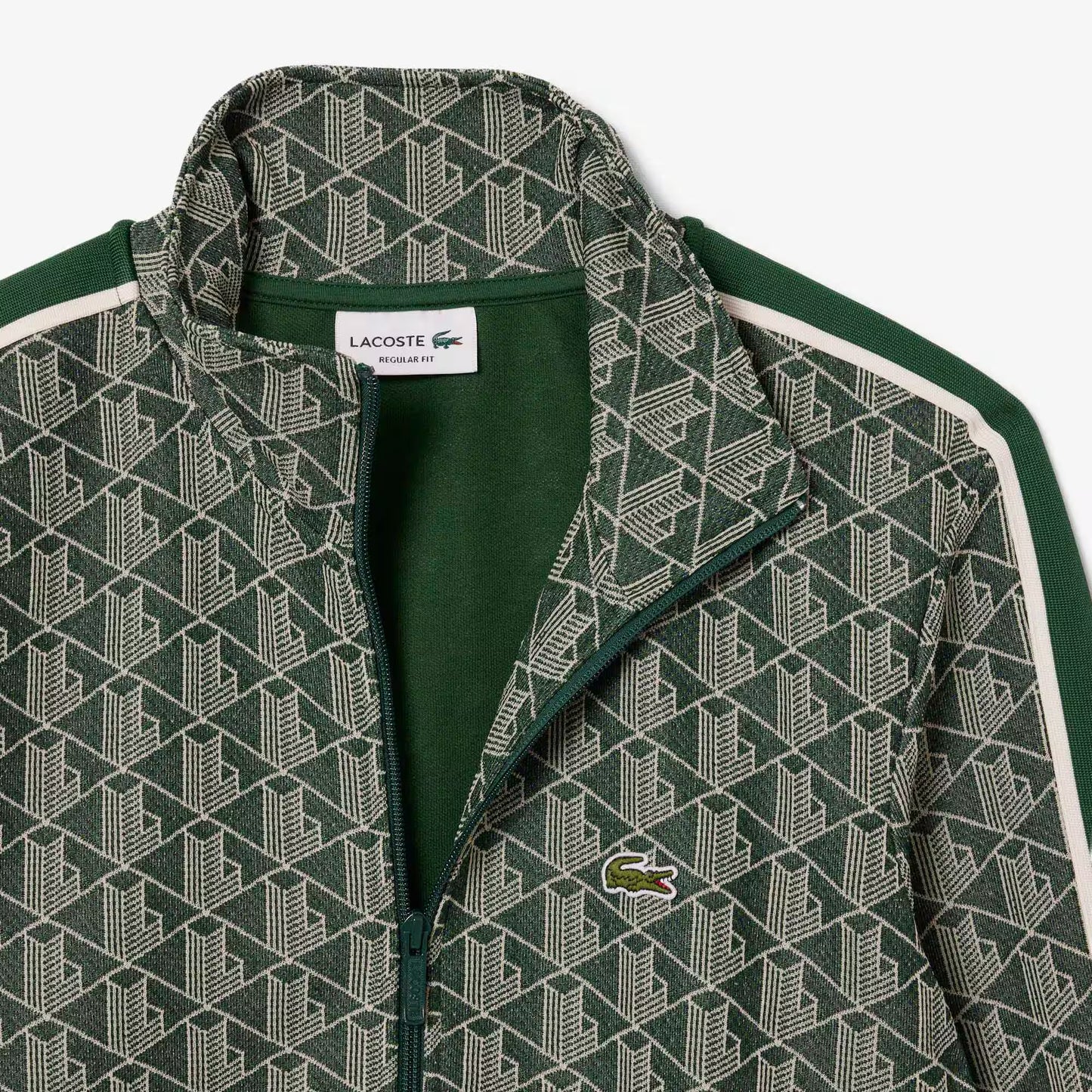 Paris Jacquard-Trainingsjacke mit Reißverschluss