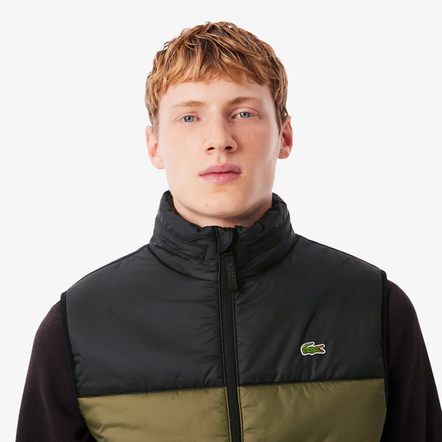 Ärmellose, wasserabweisende Jacke