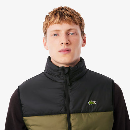 Ärmellose, wasserabweisende Jacke