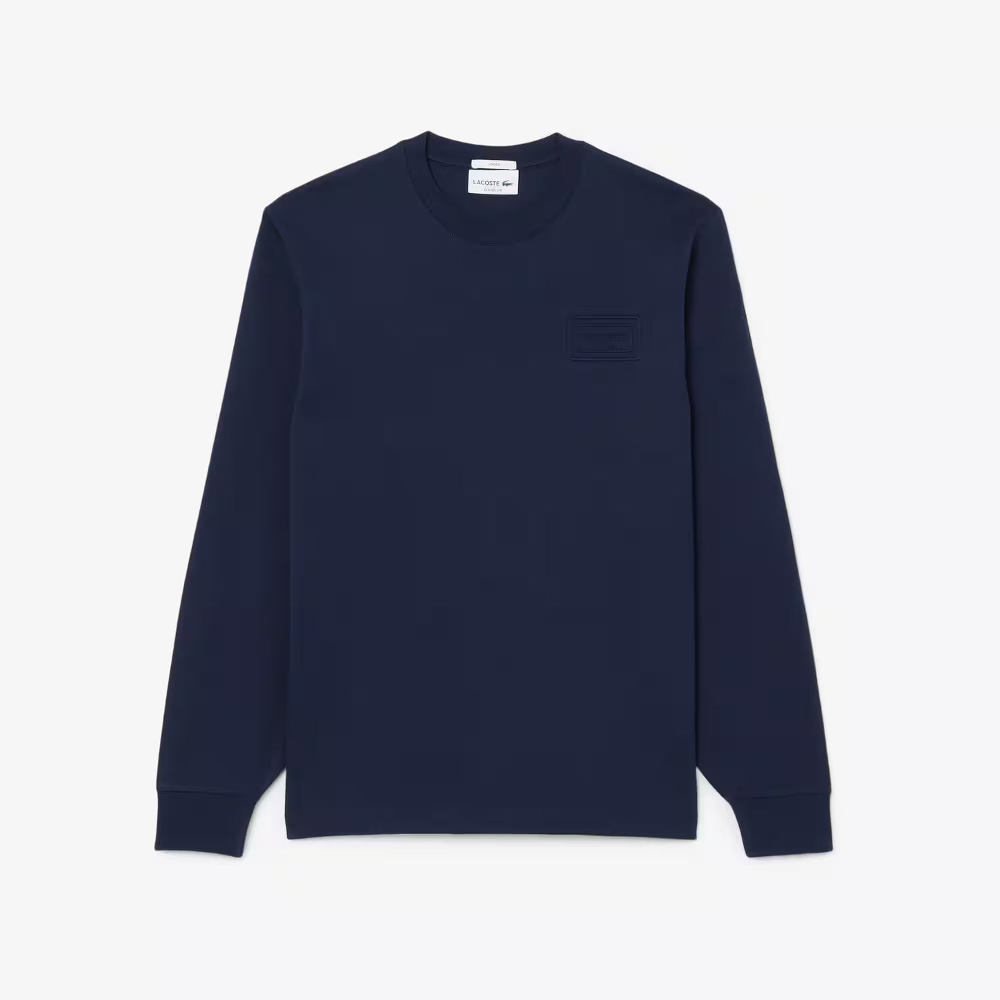 Langärmeliges Baumwoll-T-Shirt