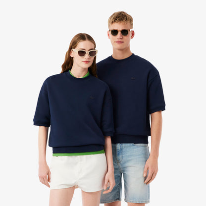 Relaxed Fit Kurzarm-Sweatshirt