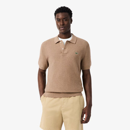 Klassisches Strick-Poloshirt
