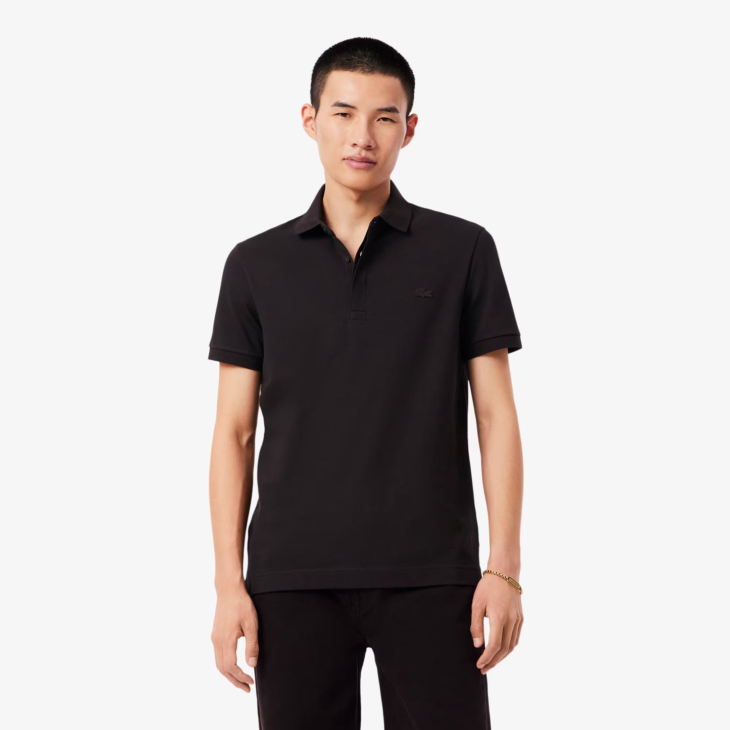 Regular Fit Paris Stretch-Piqué-Polohemd