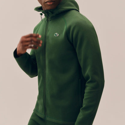Sport-Stretch-Kapuzenjacke mit Reißverschluss