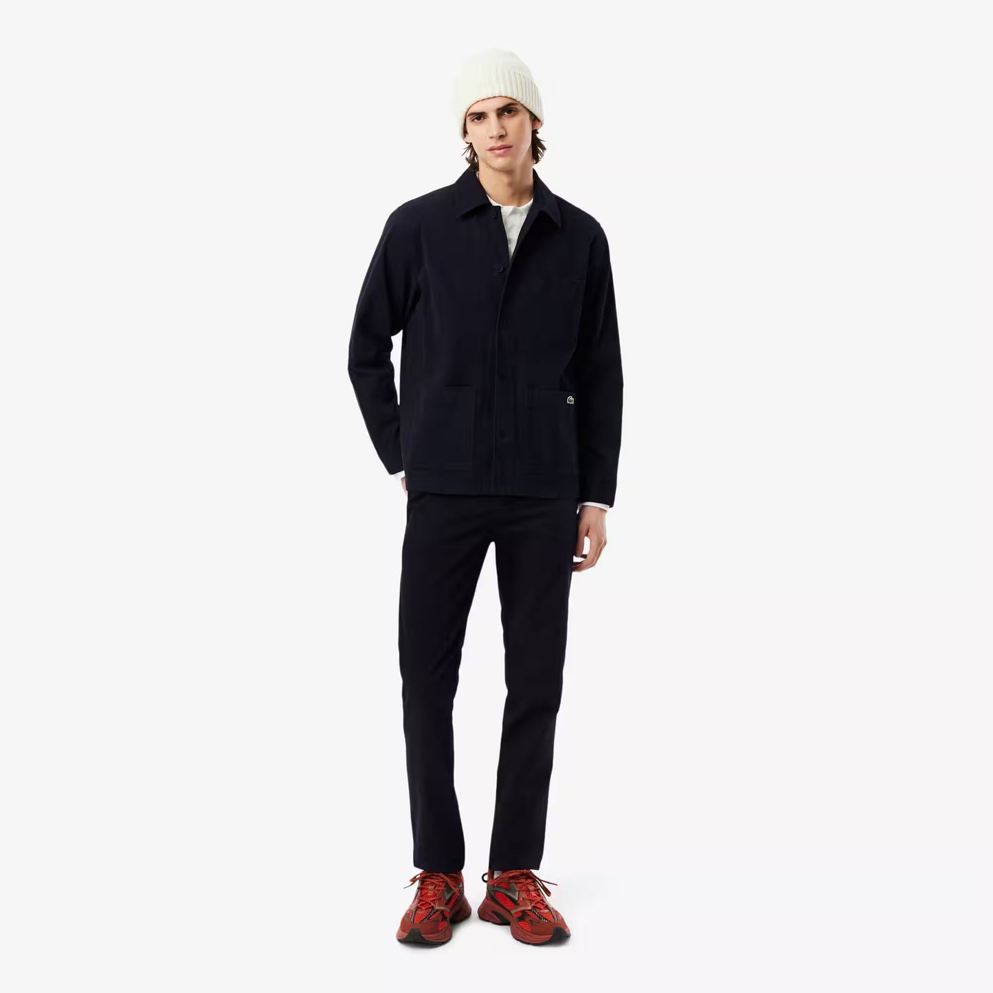Slim Fit Stretch-Baumwoll-Chino-Hose