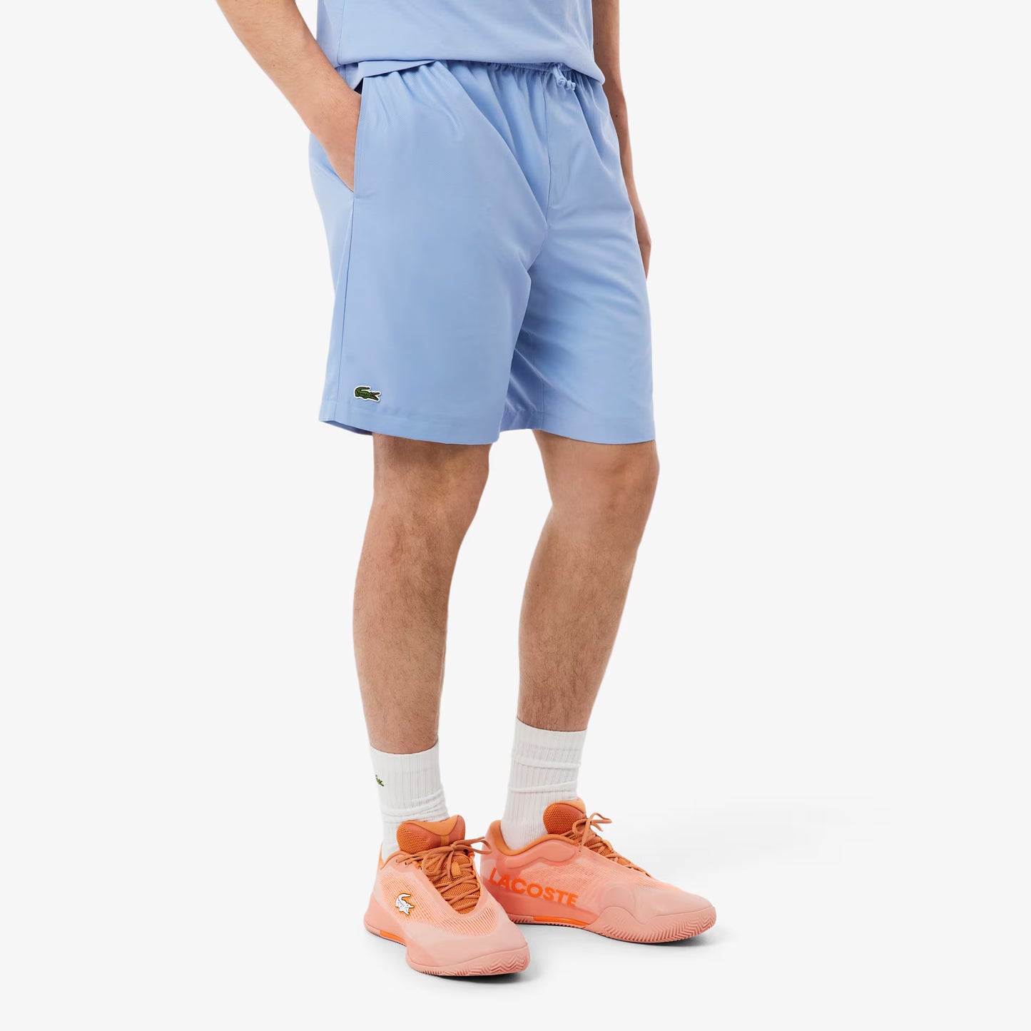 Leichte Sportshorts aus Diamond Taffeta