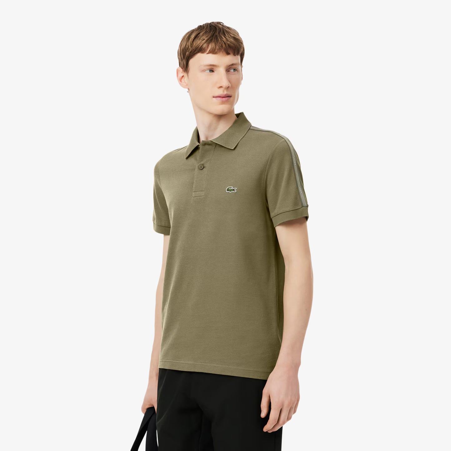 Regular Fit Logo Stripe Polo Shirt