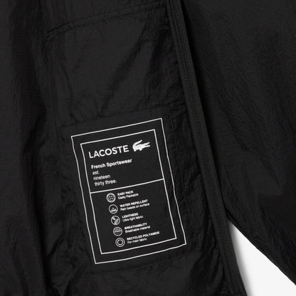 Wasserabweisende verstaubare Nylonjacke