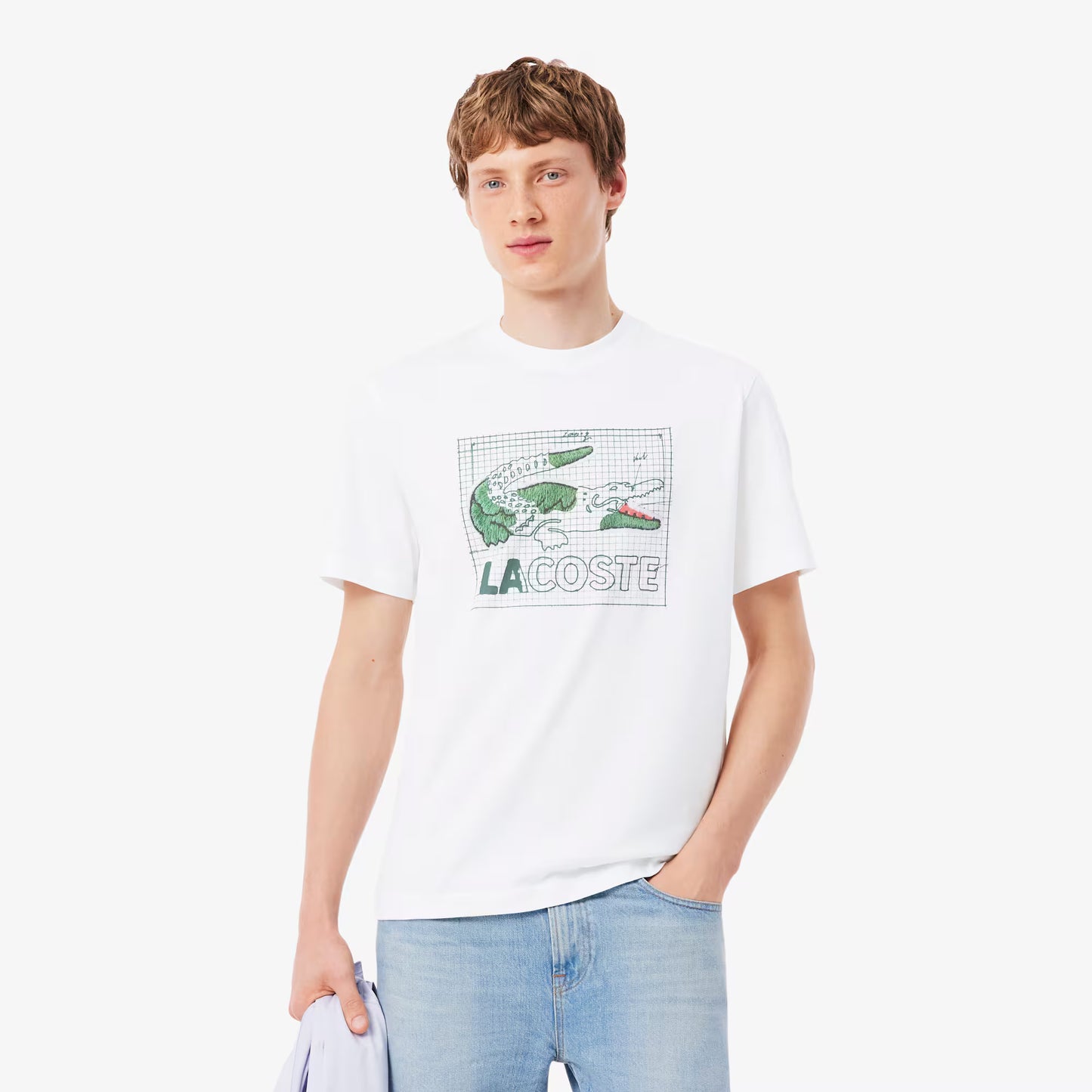 Bedrucktes Baumwoll-T-Shirt 1