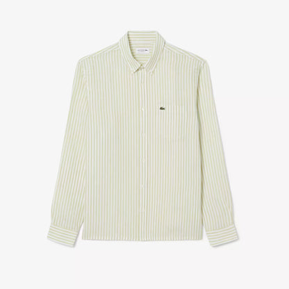 Regular Fit Striped Linen Shirt