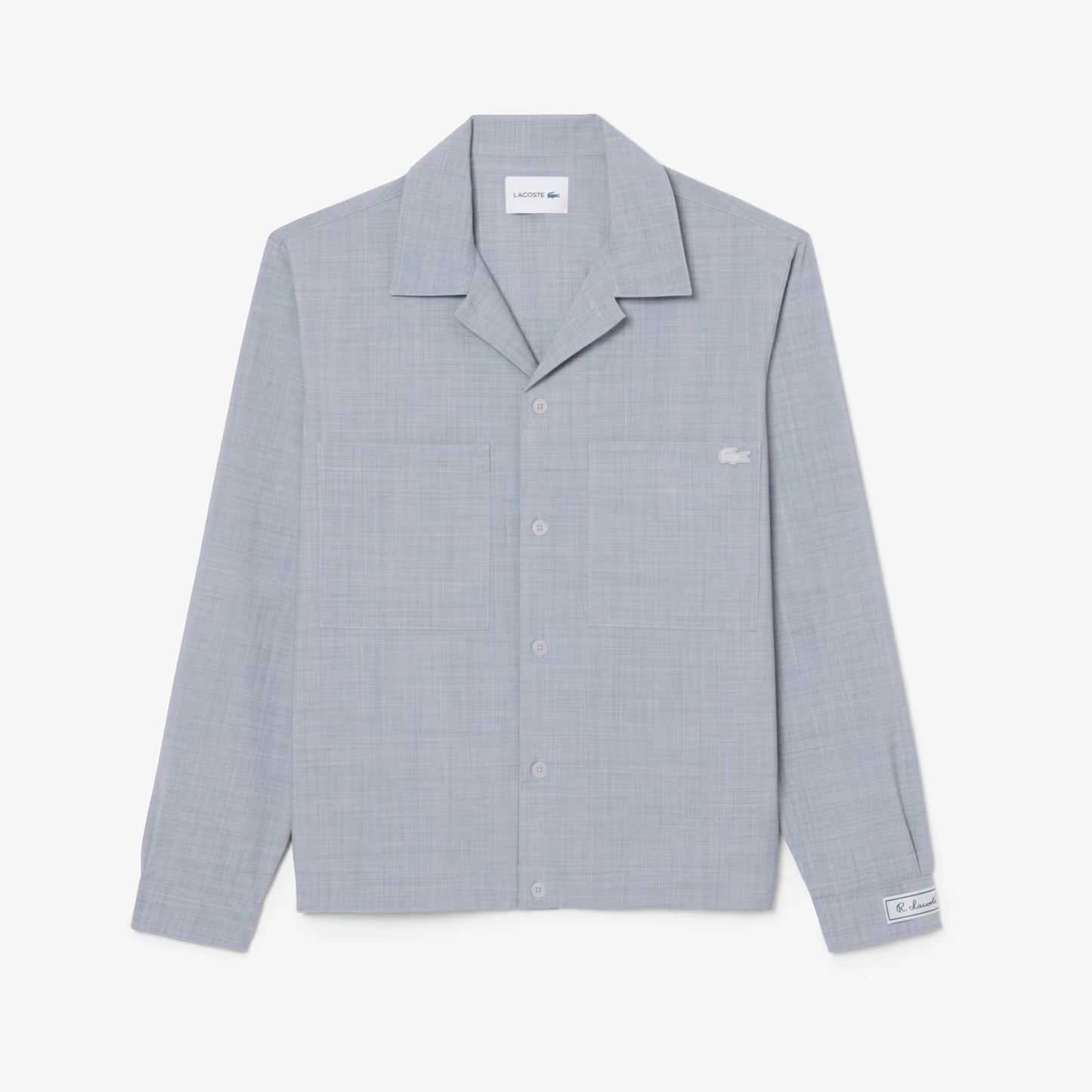Overshirt aus Oversize-Wollmischung