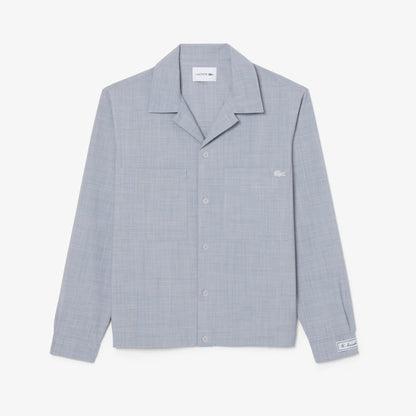 Overshirt aus Oversize-Wollmischung