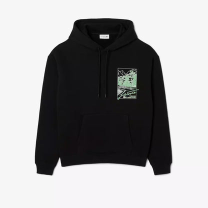 Bedruckter Fleece-Hoodie