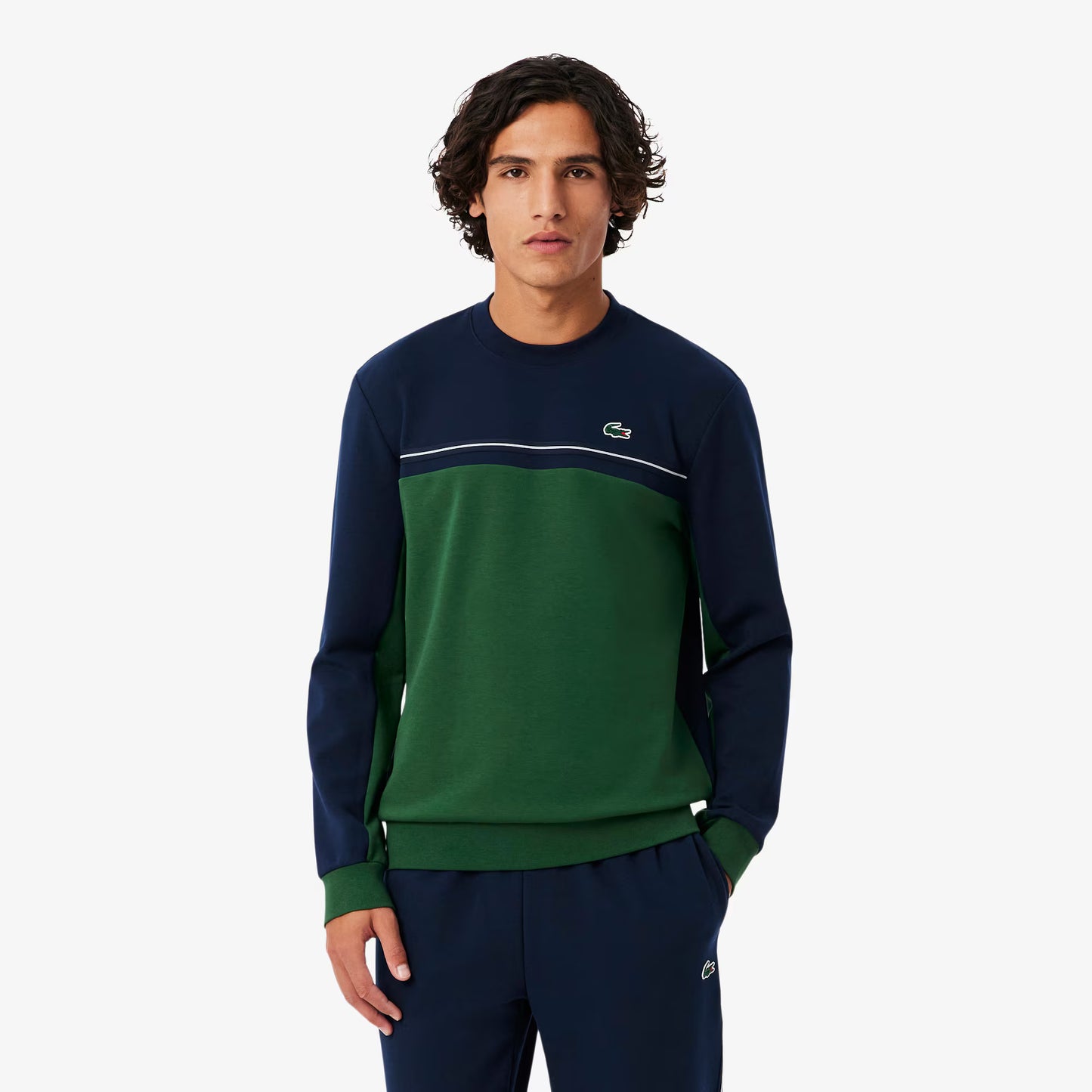 Farbblock-Sweatshirt