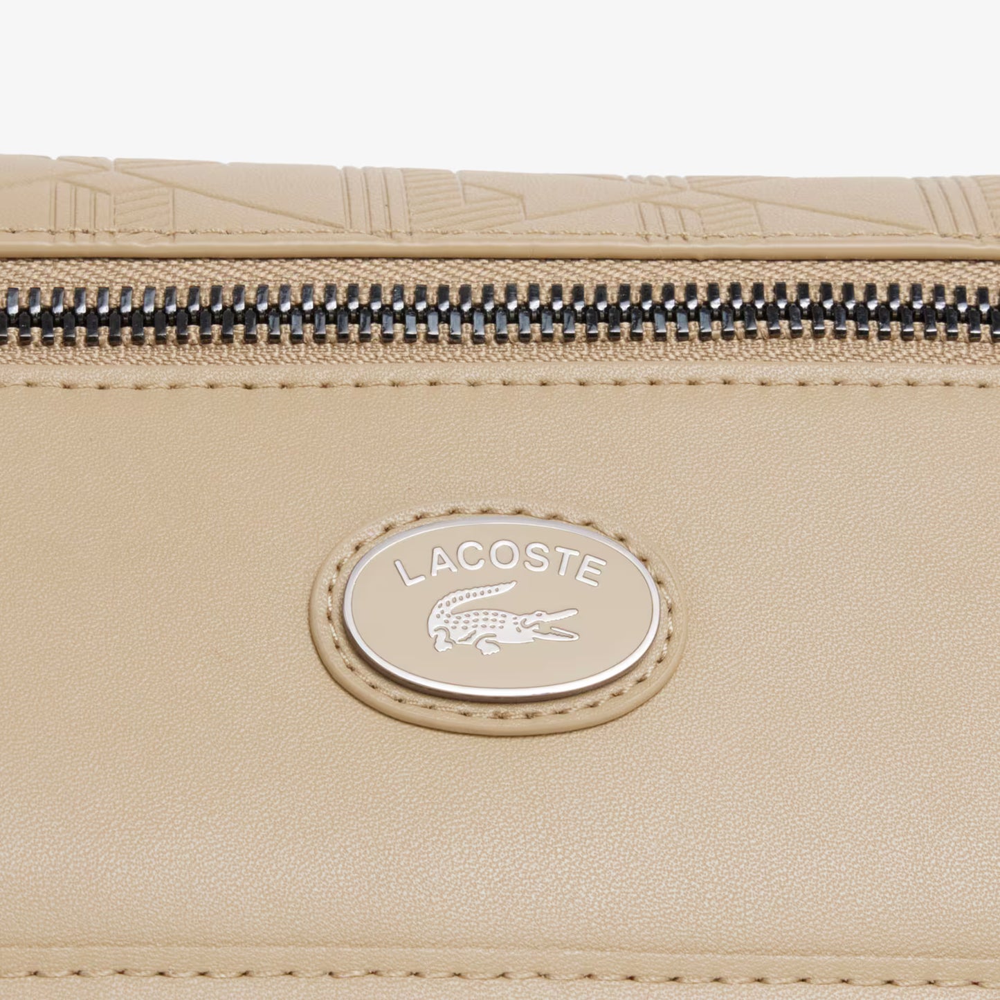 Kleine Monogramm-Lederklappen-Satchel
