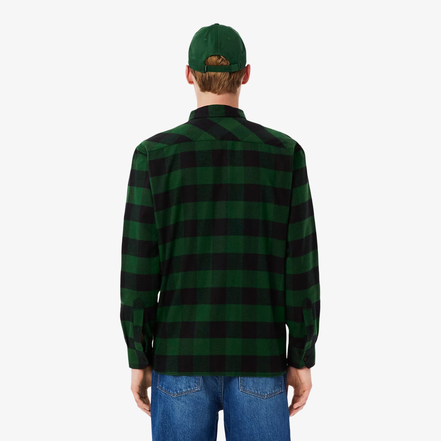 Oversized Cotton Plaid Overshirt