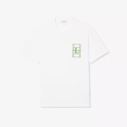 Besticktes Heavy-Jersey-T-Shirt