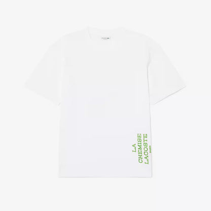Bedrucktes Baumwoll-T-Shirt in Relaxed Fit