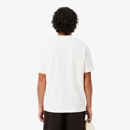 Texturiertes Jersey-T-Shirt