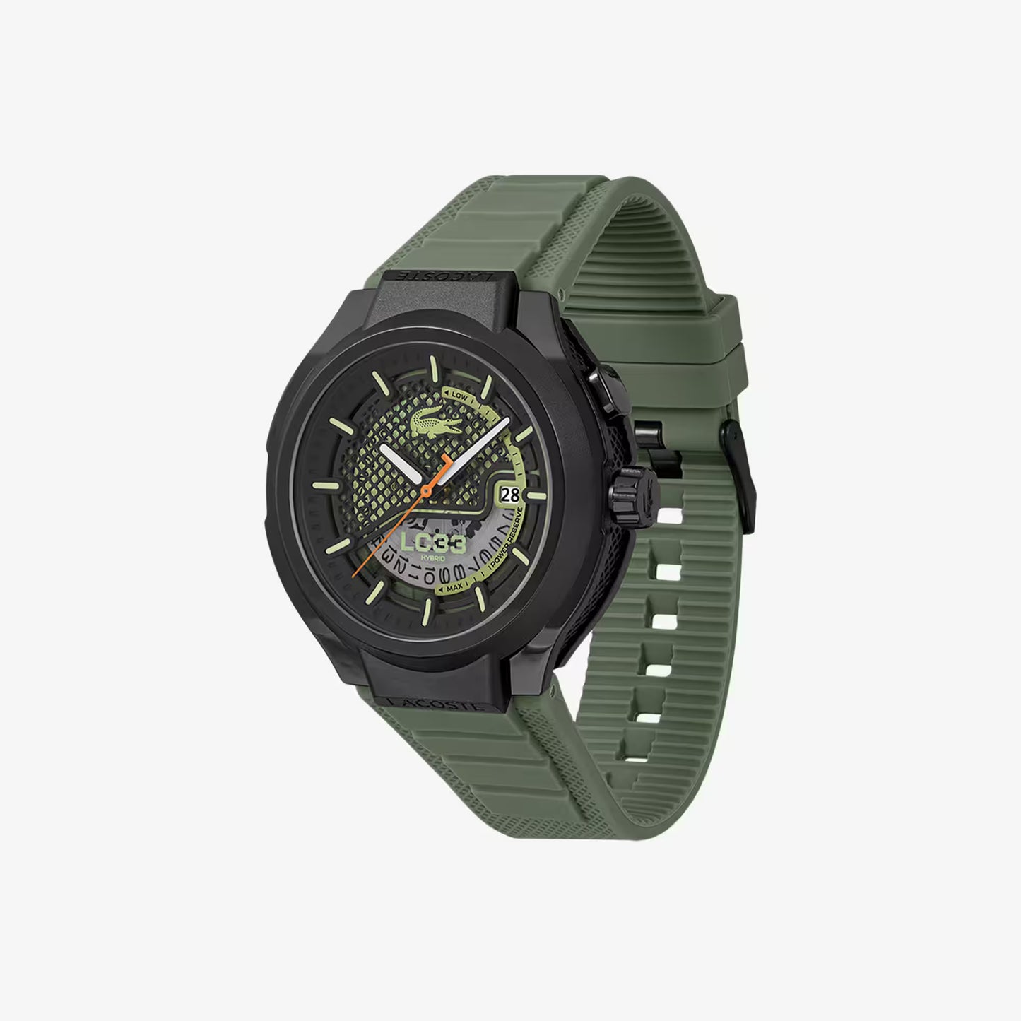 LC33 Hybride automatische Silikonuhr