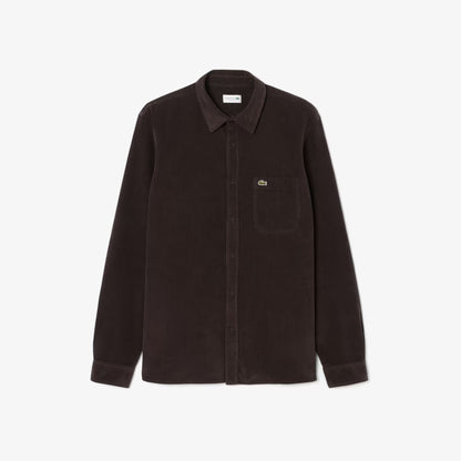 Regular Fit Velourshemd