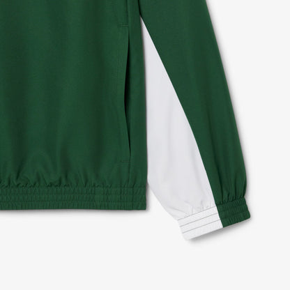 Sport-Farbblock-Trainingsjacke