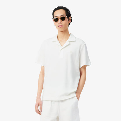 Klassisches Poloshirt mit Strukturmuster