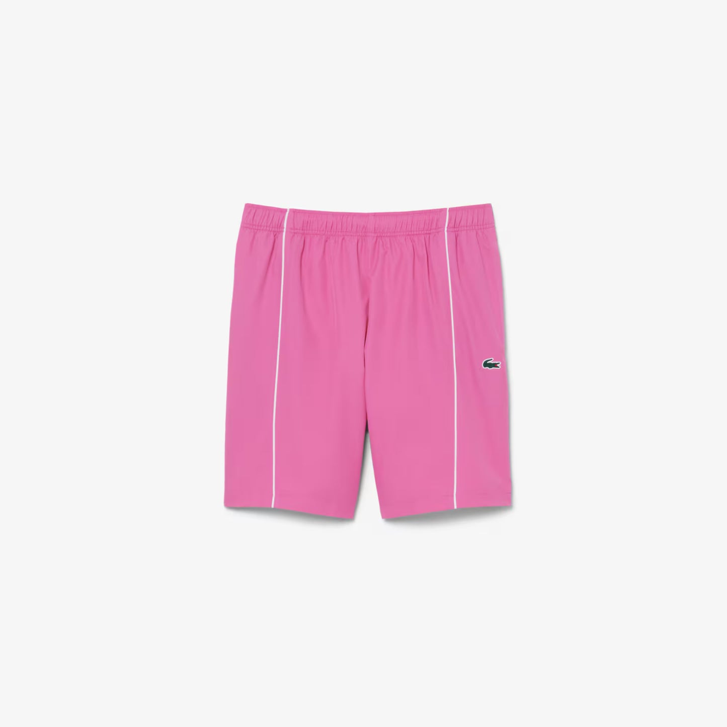 Trim Accent Diamond Taffeta Sport Shorts
