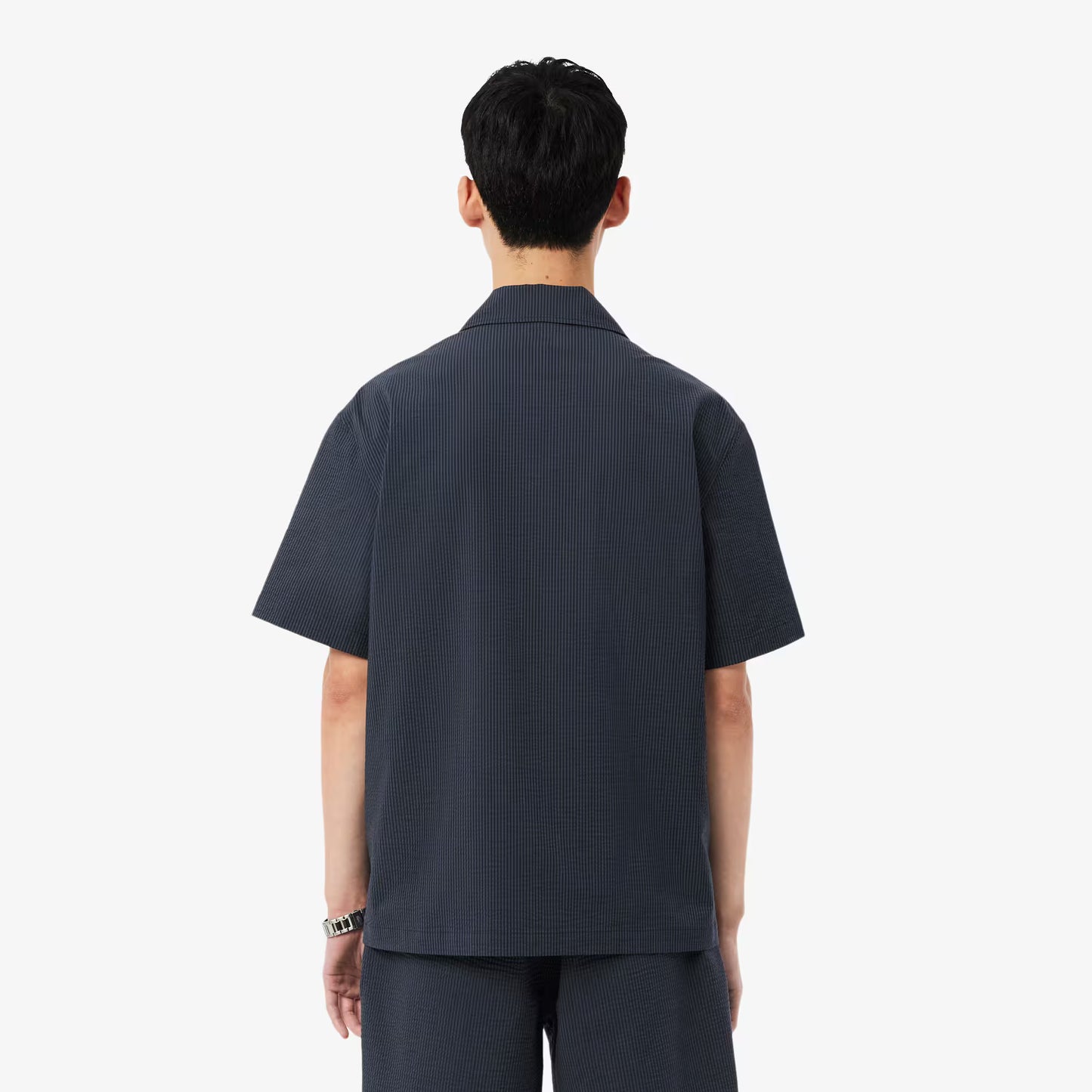 Relaxed Fit Seersucker-Hemd