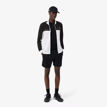 Sportliches Sweatshirt mit Reißverschluss und Color-Blocking