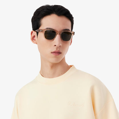 Weit geschnittenes besticktes Sweatshirt