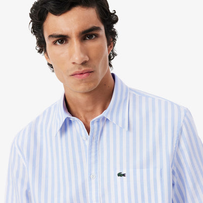 Regular Fit gestreiftes Oxford-Hemd