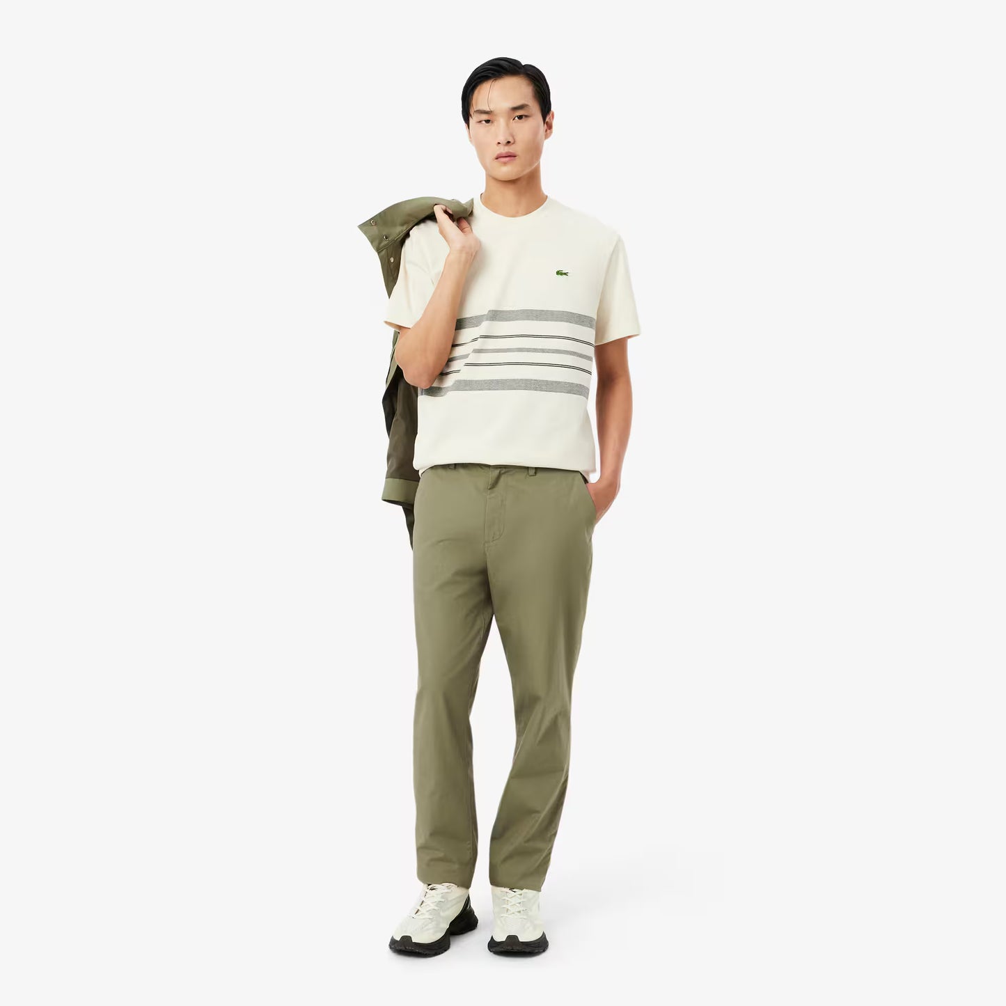 Regular Fit Cotton Twill Chino Pants