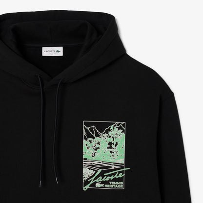 Bedruckter Fleece-Hoodie