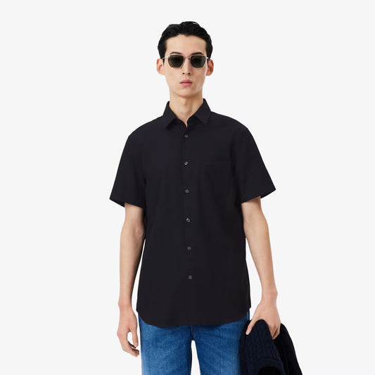 Regular Fit Short Sleeved Cotton Shirt