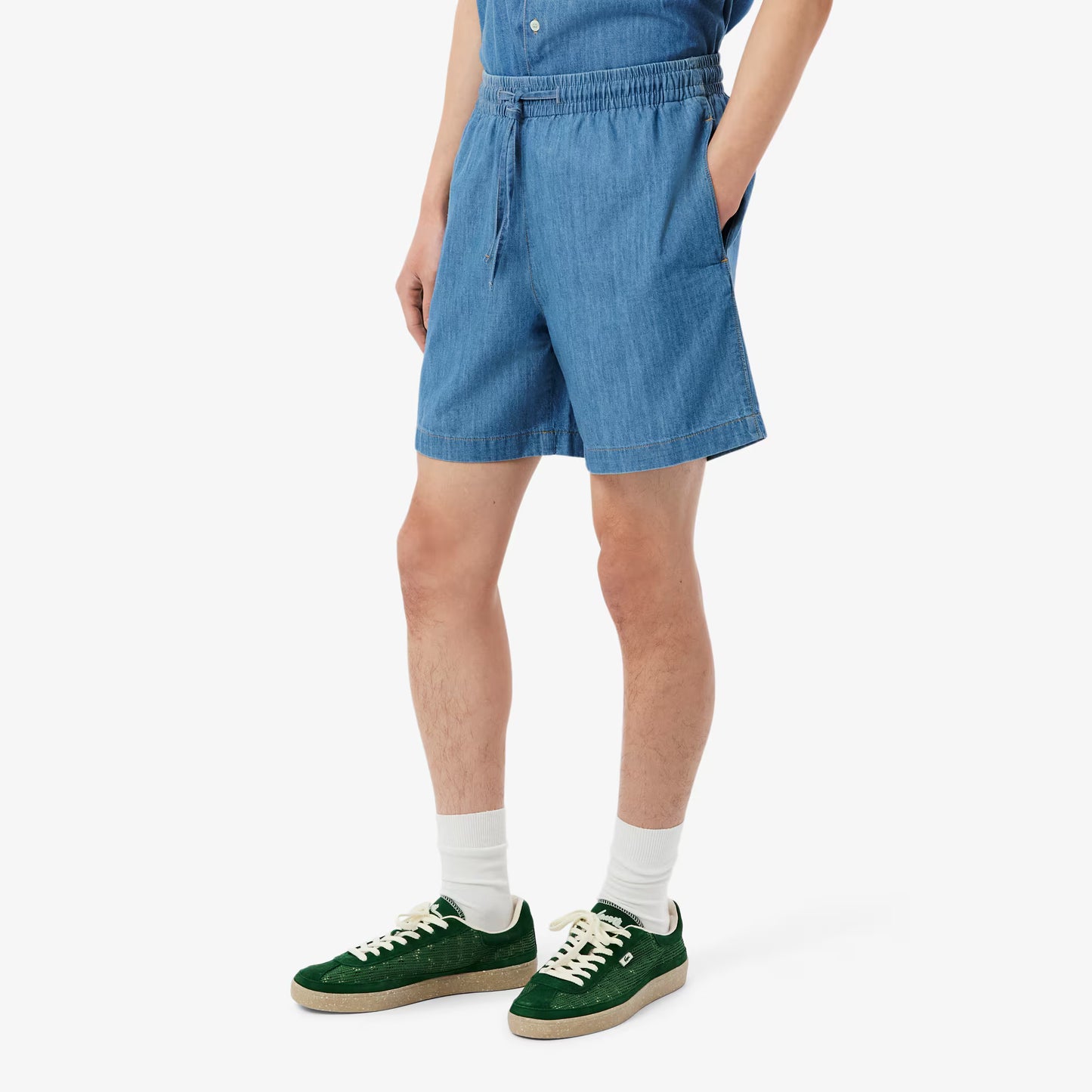 Relaxed Fit Jeans-Shorts