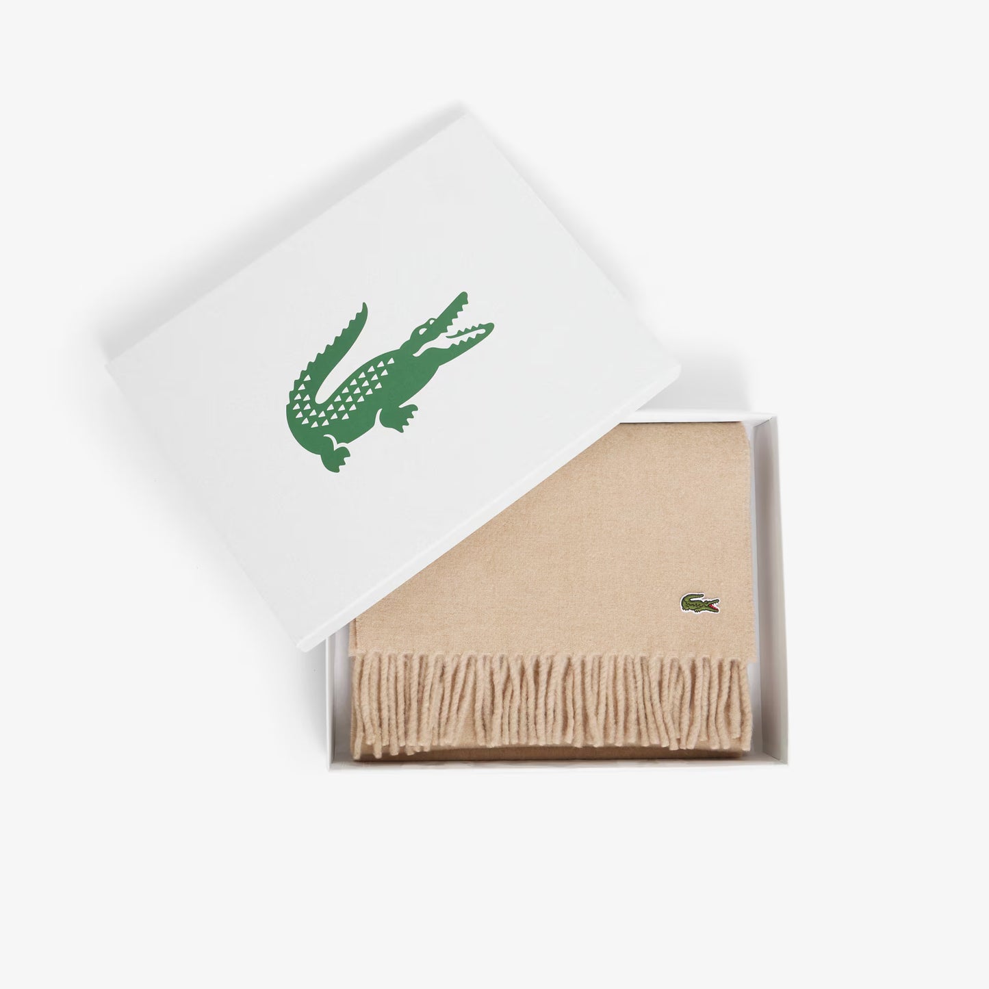Geschenkset Schal aus gebürsteter Wolle