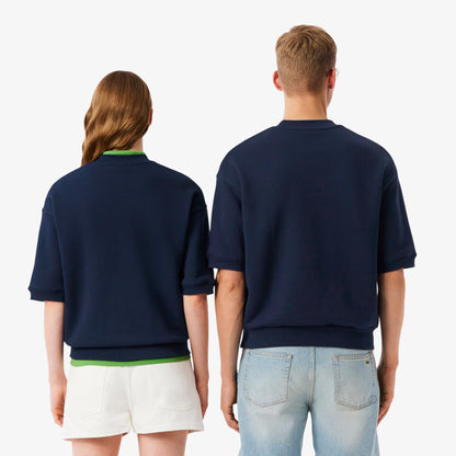 Relaxed Fit Kurzarm-Sweatshirt